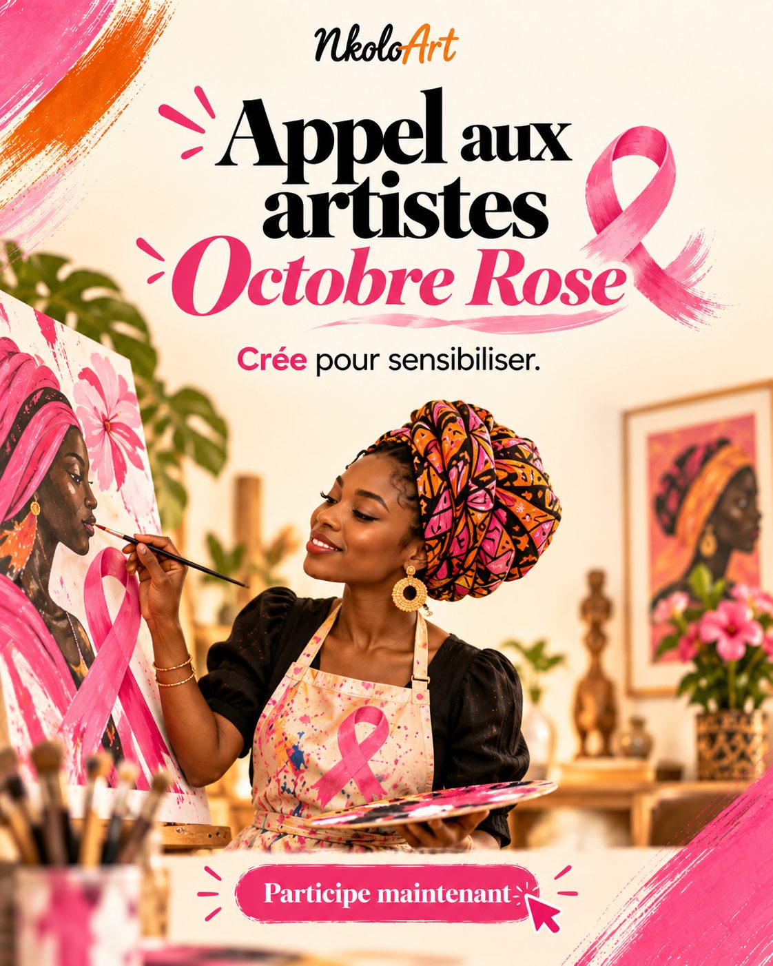 Concours — Octobre Rose – Appel aux artistes